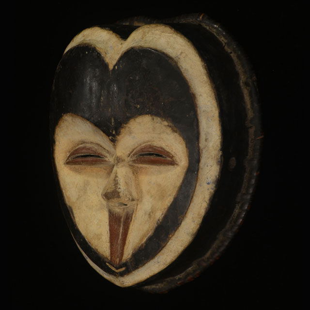 Kwele Mask 48 Left Angle
