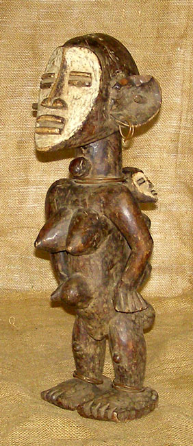 Kwele Statue 3 Left Angle