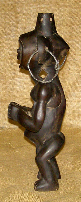 Kwele Statue 1 Left Angle - Click for a more detailed view of this African statue. Kwele Statue 1 Left