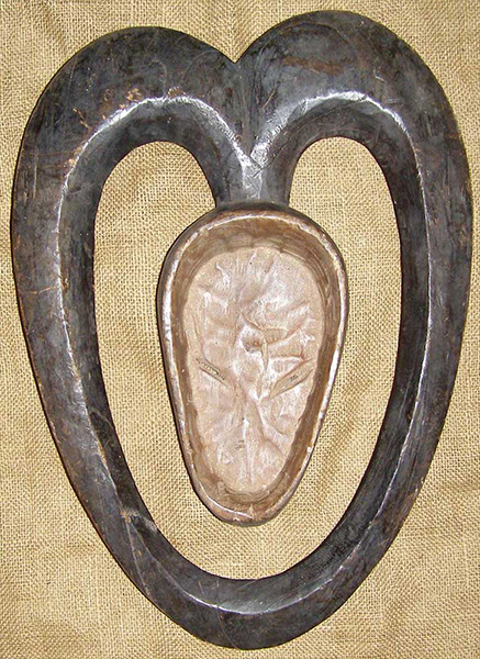 Kwele Mask 10 Left Angle
