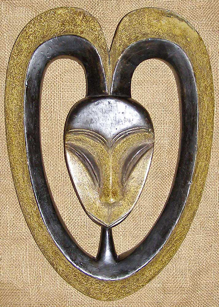Kwele Mask 11 front