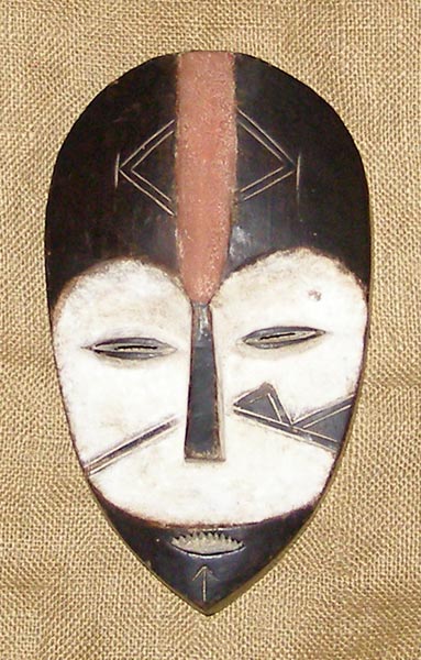African Kwele Mask 12 front