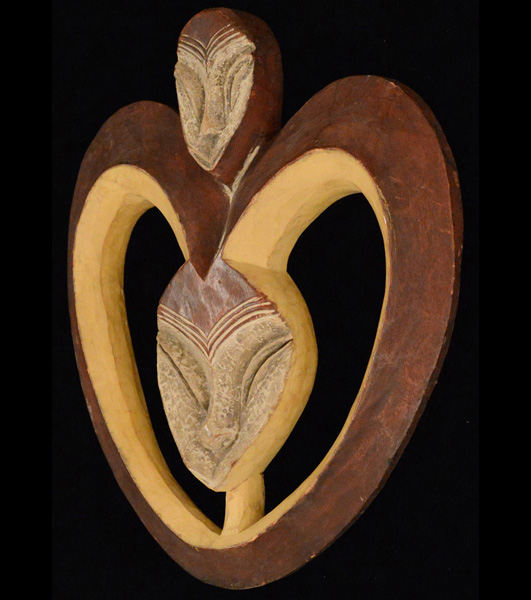 Kwele Mask 2 Left Angle