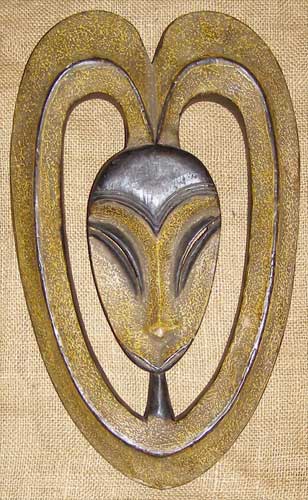 Kwele Mask 3 front