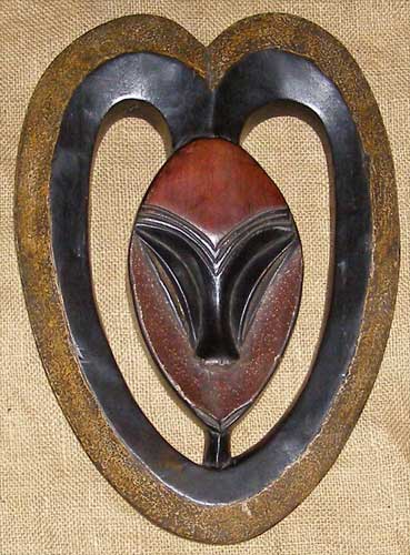 Kwele Mask 5 front