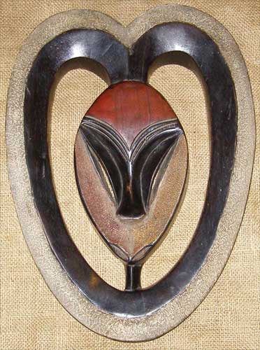 Kwele Mask 8 front