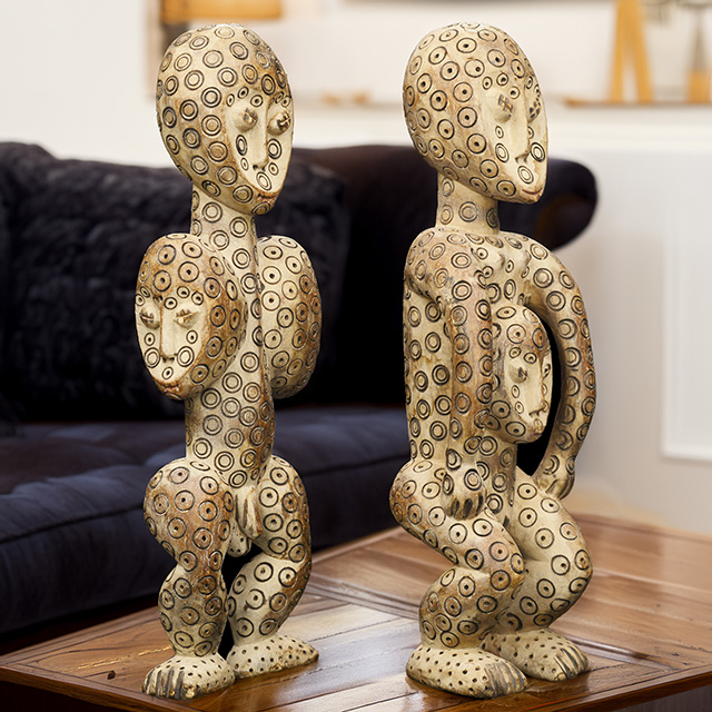 African Lega fertility couple 