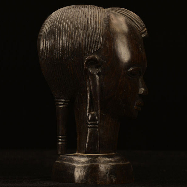 African Masaii Ebony Statuette 1 Right Side