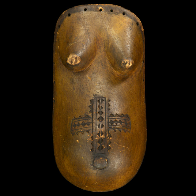 African makonde belly mask 5