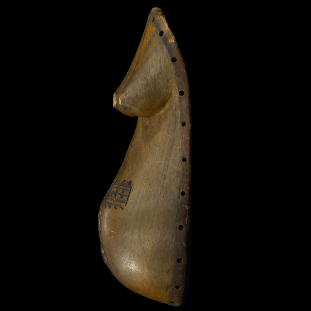 Makonde Belly Mask 5 left side