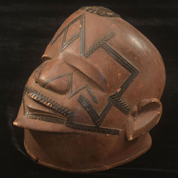 Makonde Lipiko Helmet Mask 4 Left Angle