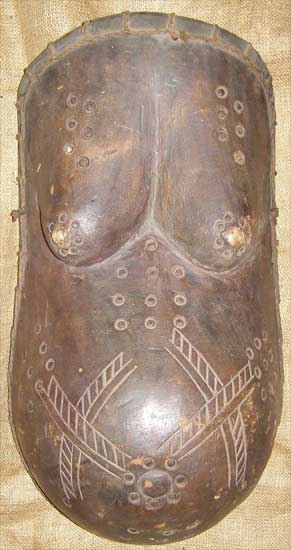 Makonde Belly Mask 8 front