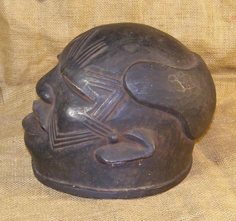 Makonde Helmet-Mask 1 Left Side