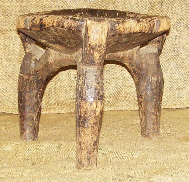 Makonde Stool 1 Left