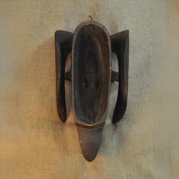 Marka Mask 42 back - Click for a more detailed view of this African mask. Marka Mask 42