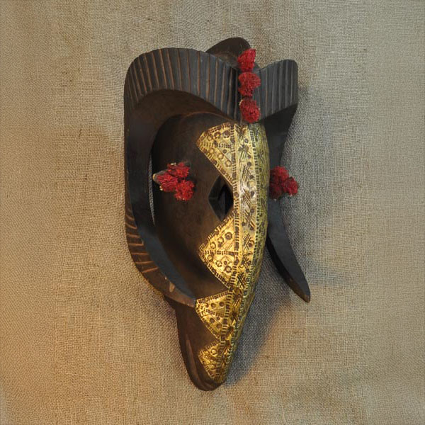 Marka Mask 42 Right Angle - Click for a more detailed view of this African mask. Marka Mask 42