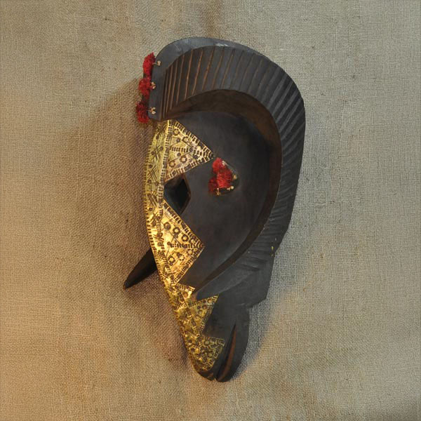 Marka Mask 42 Left Angle - Click for a more detailed view of this African mask. Marka Mask 42 Left
