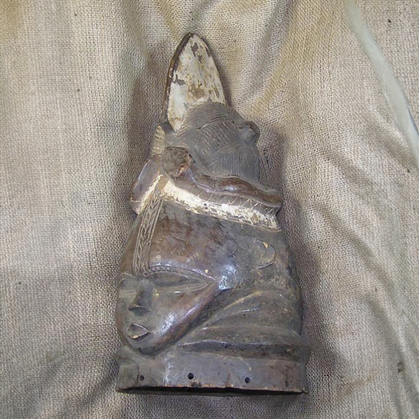 Mende Sande Secret Society Helmet 2 Left Angle