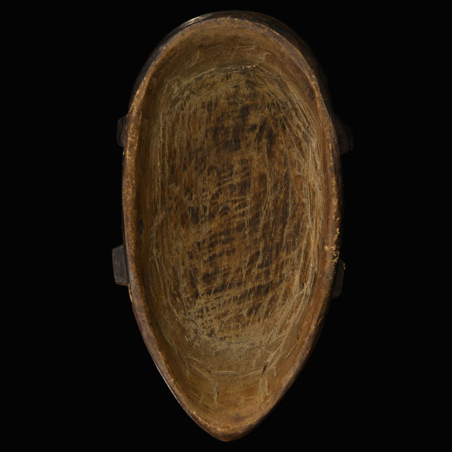 African Ogoni colonial mask with hat