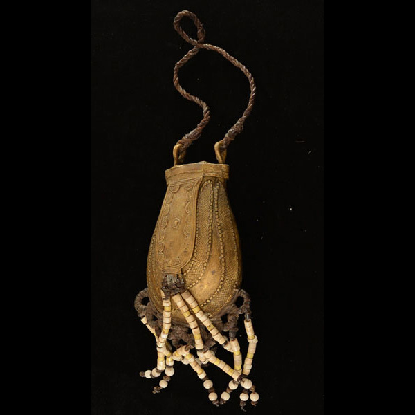 Oromo Bronze Purse 2 Left Angle