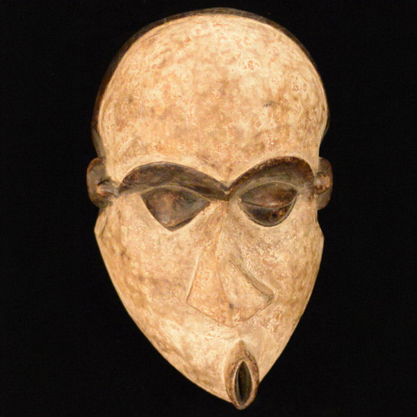 African Pende sick mask front