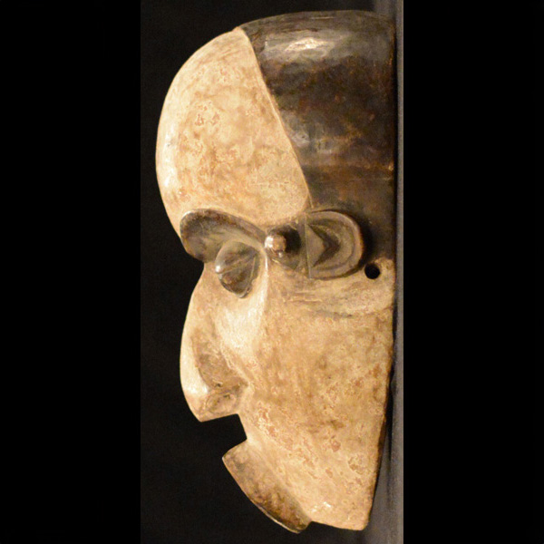 African Pende sick mask Left