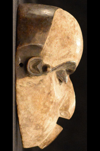 African Pende sick mask Right Side