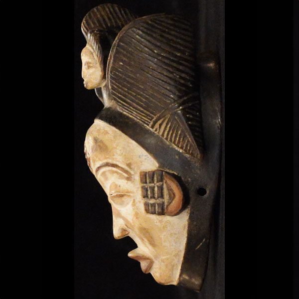 Punu Mask 39 left side