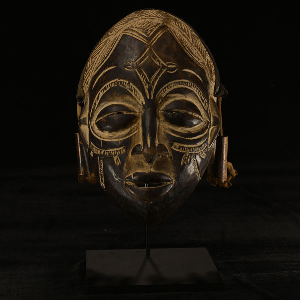 African Rasta Mask 34 on Stand