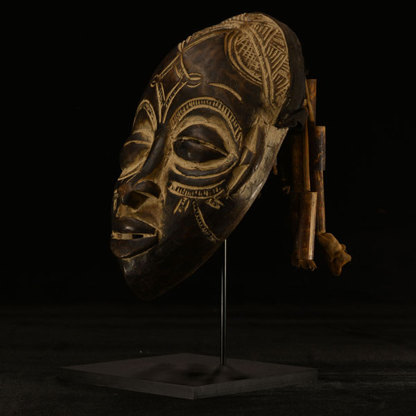 African Rasta Mask 34 on Stand