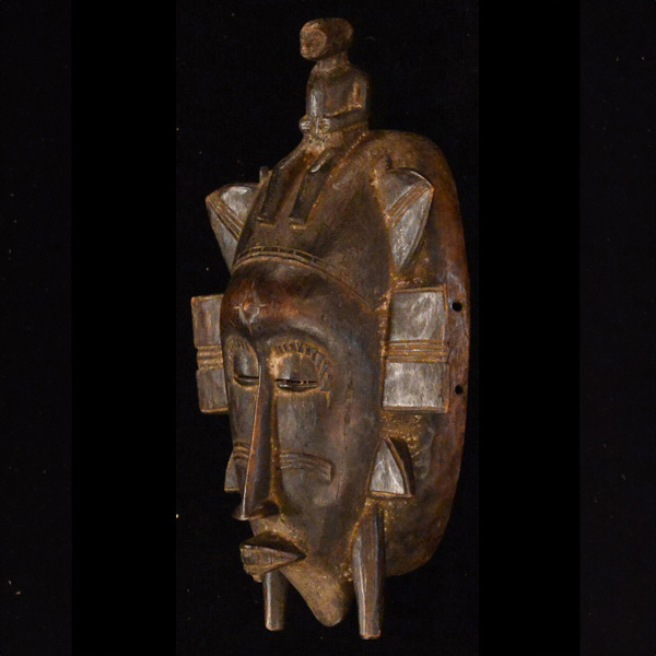 Senufo Mask 37 Left Angle