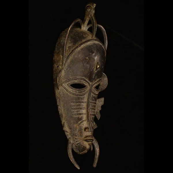 Senufo Bronze Mask 45 