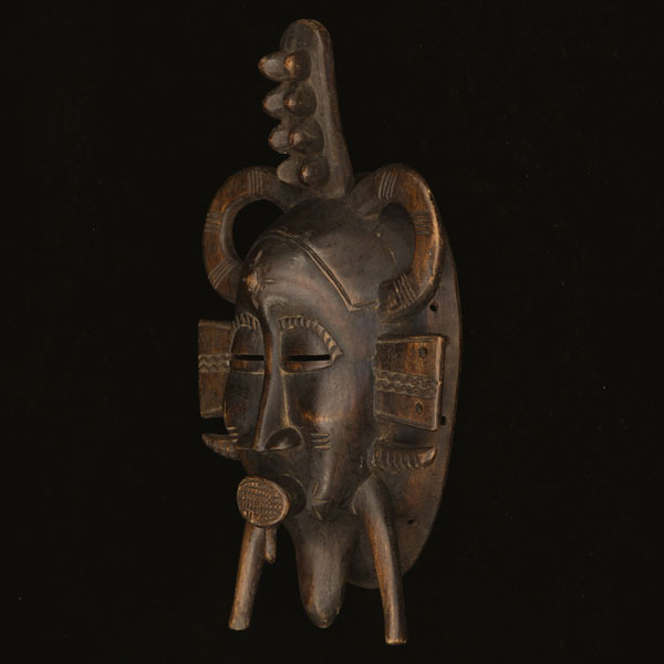 Senufo Kpelie Mask Left Angle