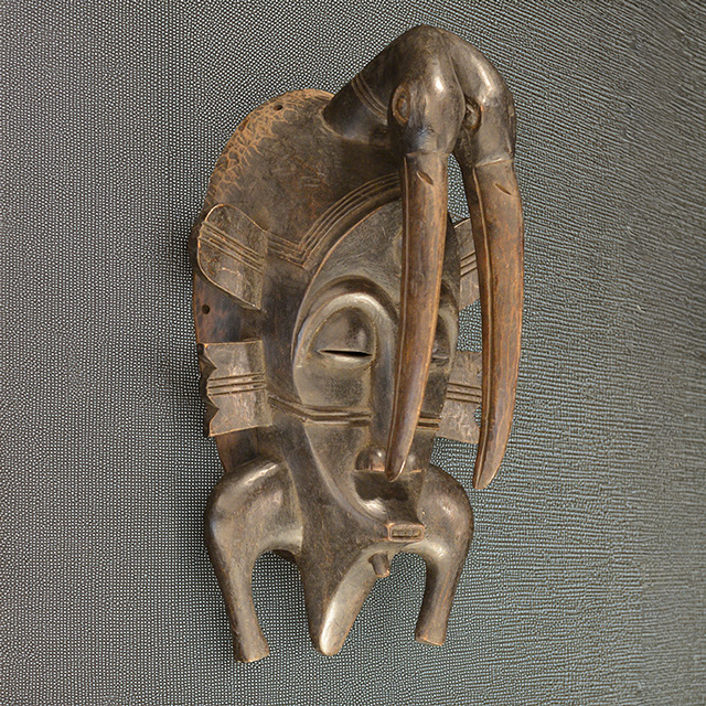 Senufo Hornbill Mask 48