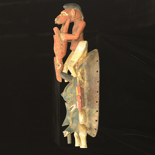 Senufo Mask 49 left side