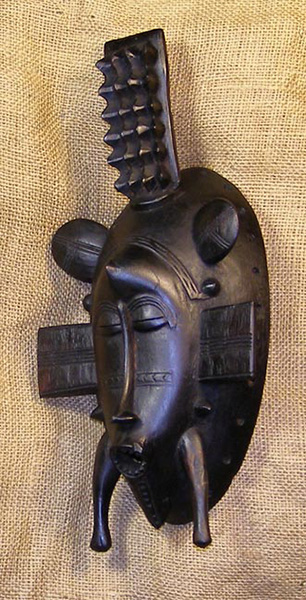 Senufo Mask 14 Left Angle