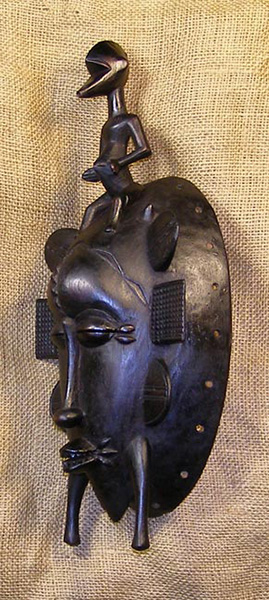 Senufo Mask 16 Left Angle