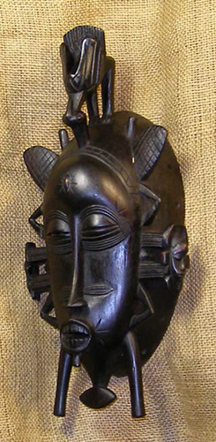 Senufo Mask 24 Left Angle