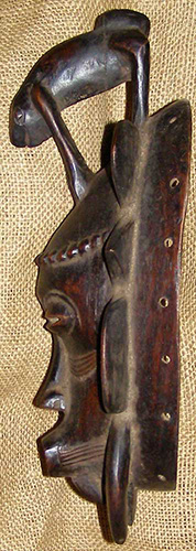 Senufo Mask 6 Left Angle