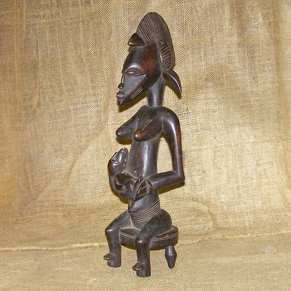 Senufo Statuette 7 Left Angle