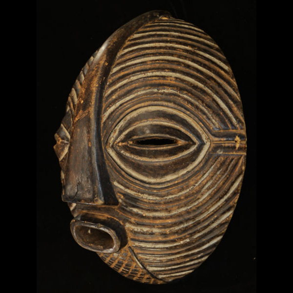 Songye Mask 39 Left Angle