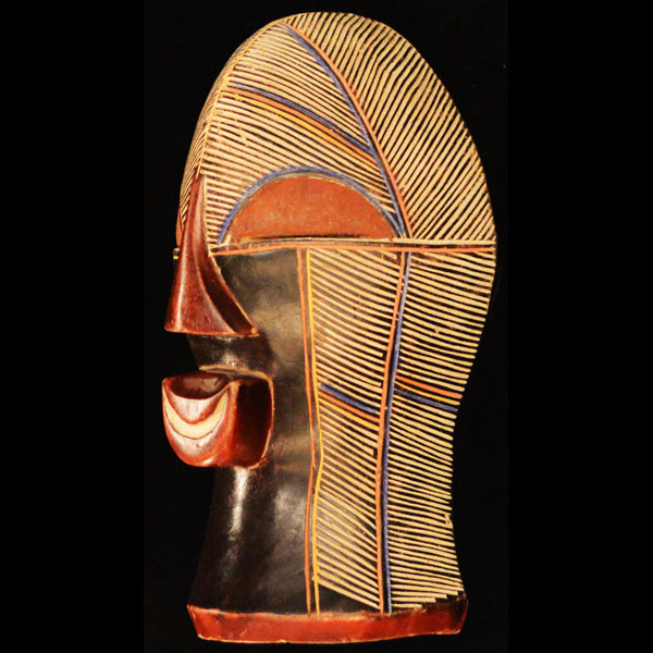 Songye Mask 9 Left Angle