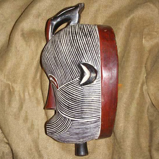 Songye Mask 4 Left Angle