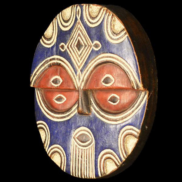 African Teke mask 39 Left Angle