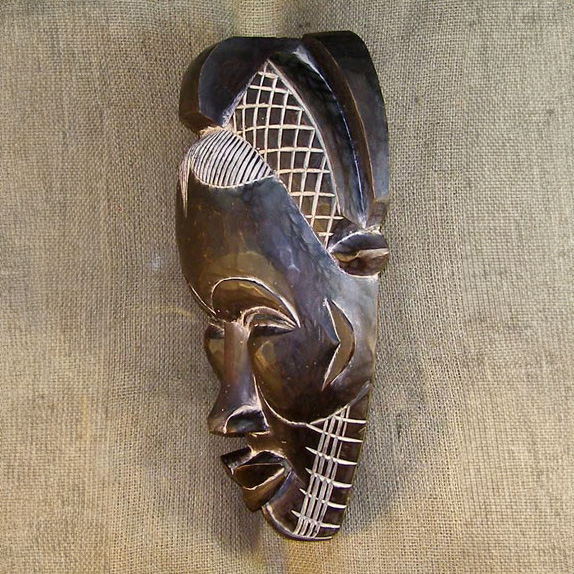 Tikar Mask 31 left side