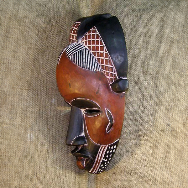 Tikar Mask 35 left side