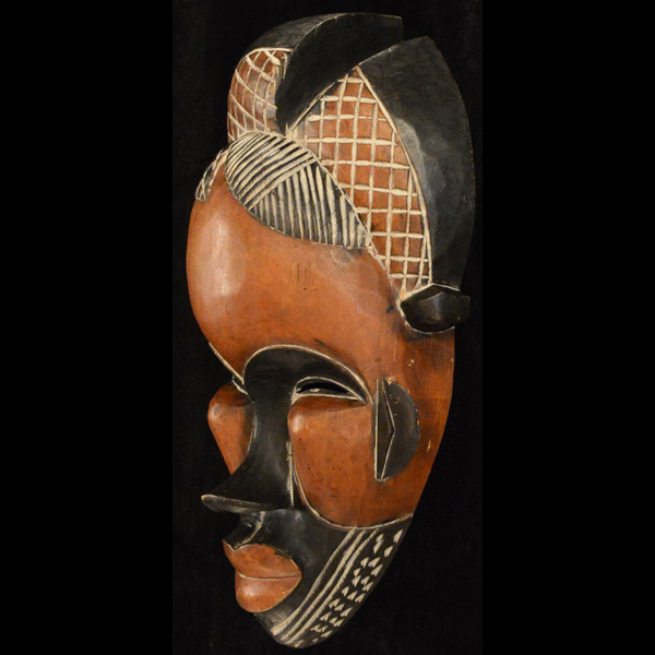 Tikar Mask 42 Left Angle