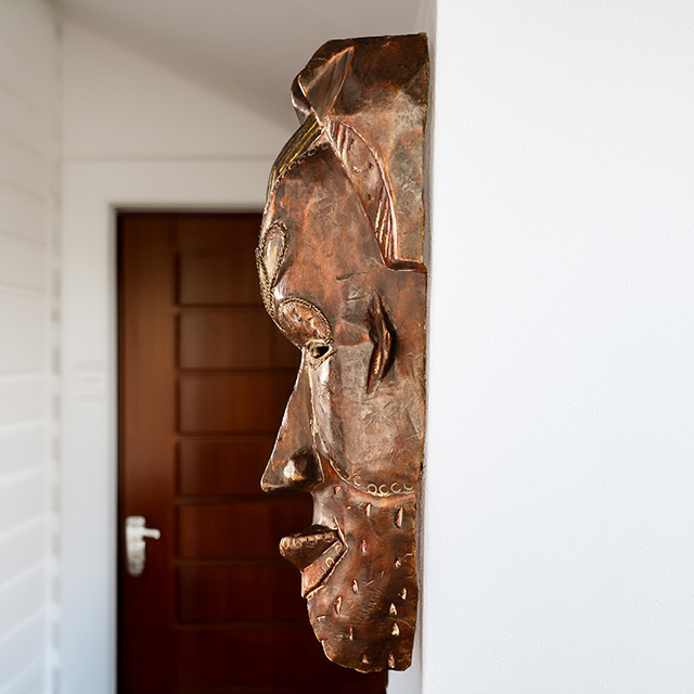 African Tikar mask 45 left side