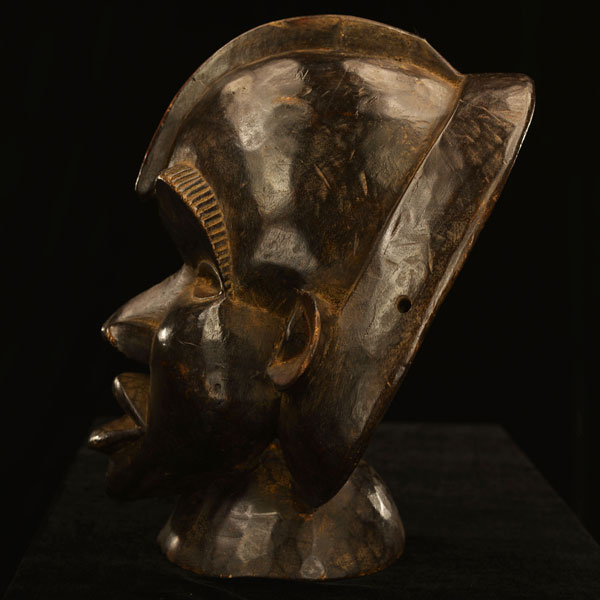 African Tikar mask left side