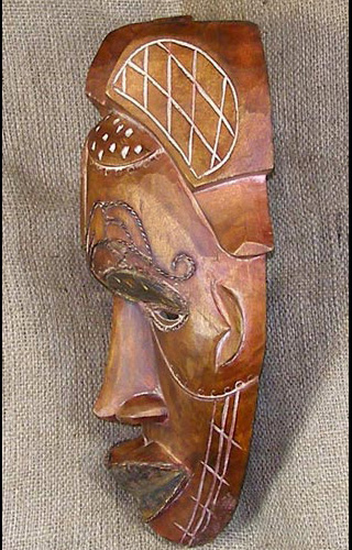 Tikar Mask 24 Left Side
